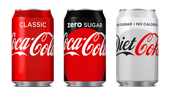 Chiến lược marketing của coca cola - Sản phẩm coca cola không đường
