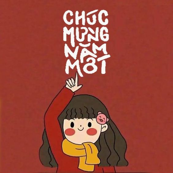 hình ảnh chúc mừng năm mới cute