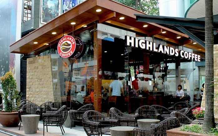 Các thương hiệu cà phê nước ngoài nổi bật tại Việt Nam - HighLands